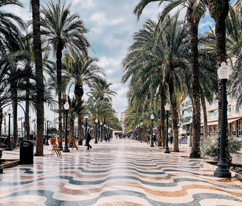 Explanada de España in Alicante