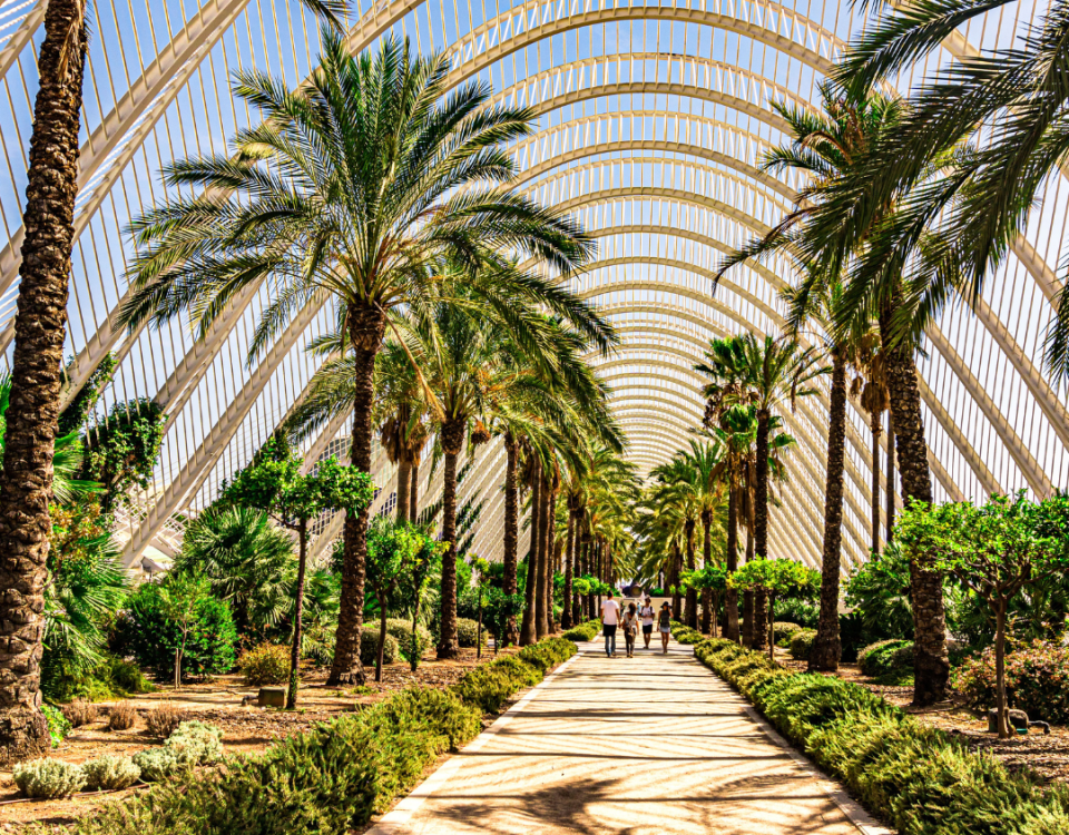 L'Umbracle in Valencia